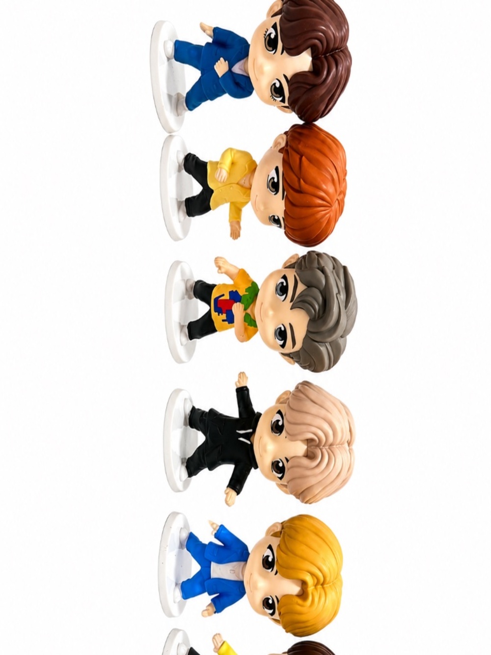 2025 McDonald's TinyTAN BTS Throwback Edition Complete Figure Set 8